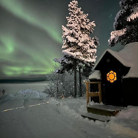 Vila Camp Caroli Hobbit Hut Jukkasjärvi Exteriér fotografie