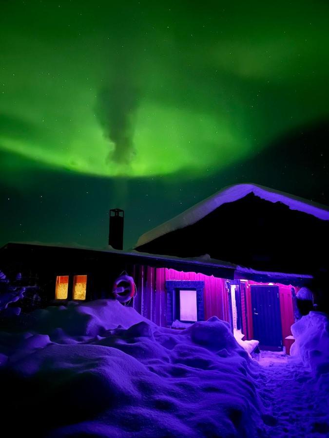 Vila Camp Caroli Hobbit Hut Jukkasjärvi Exteriér fotografie