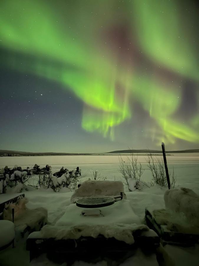 Vila Camp Caroli Hobbit Hut Jukkasjärvi Exteriér fotografie