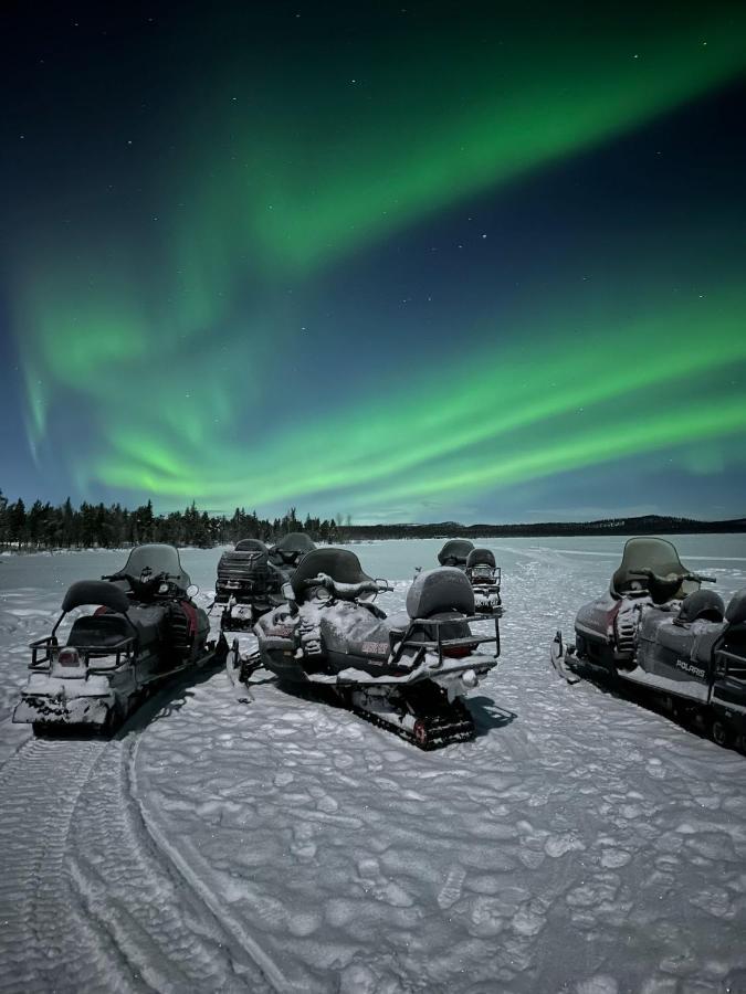 Vila Camp Caroli Hobbit Hut Jukkasjärvi Exteriér fotografie