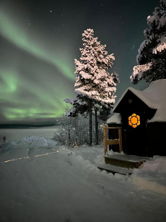 Vila Camp Caroli Hobbit Hut Jukkasjärvi Exteriér fotografie